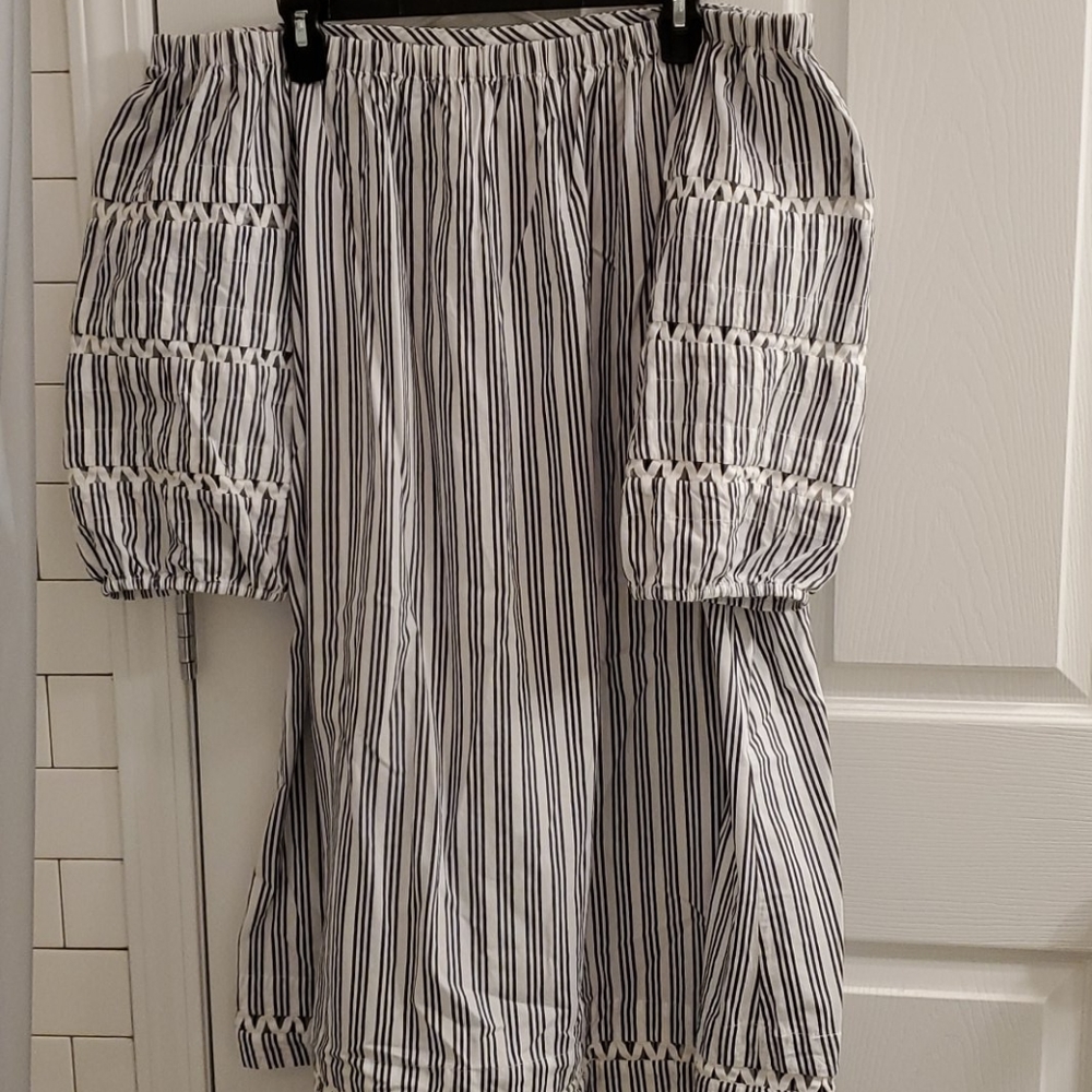 Off the shoulder dress